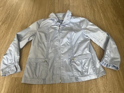 Chaqueta Chicos Mujer L 2 Azul Cortavientos Cremallera Completa Active Zenergy Ligera Foto 1 de 4