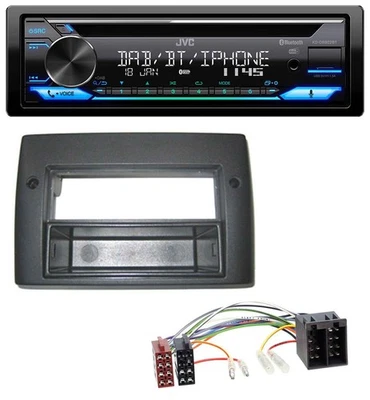 JVC Bluetooth MP3 USB DAB CD Autoradio für Fiat Stilo 192 01-08 Profiversion Abl - Bild 1 von 4