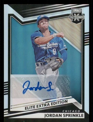 2022 Elite Extra Edition AUTO #131 Jordan Sprinkle - Image 1 of 2