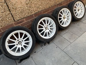 4 X Team Dynamics Pro Race 1.2 17” Alloy Wheels And 2 Tyres. 4x114.3 - Picture 1 of 23