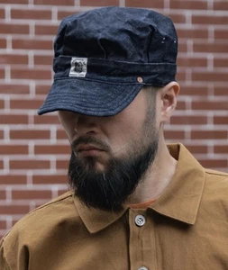 Bronson Railroad Engineer Hat Adjustable Retro Rugged Style Train Conductor Cap - Picture 1 of 10