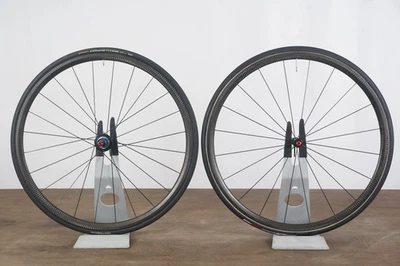 Juego de ruedas de carretera con freno de llanta tubular de carbono Tune Mig/Mag Shimano/SRAM 11 velocidades Foto 1 de 4