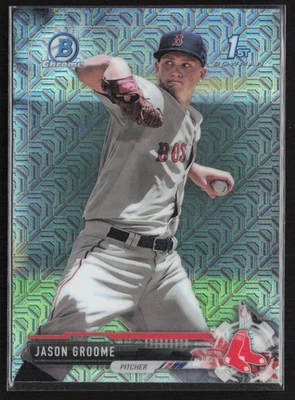 2017 Bowman #BCP150 Jason Groome Chrome Mojo RC Boston Red Sox - Image 1 of 2