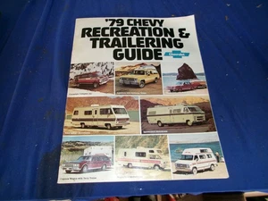 1979 Chevrolet Truck RV C20 K20 K10 Camper Prospekt vom Händler - Bild 1 von 4