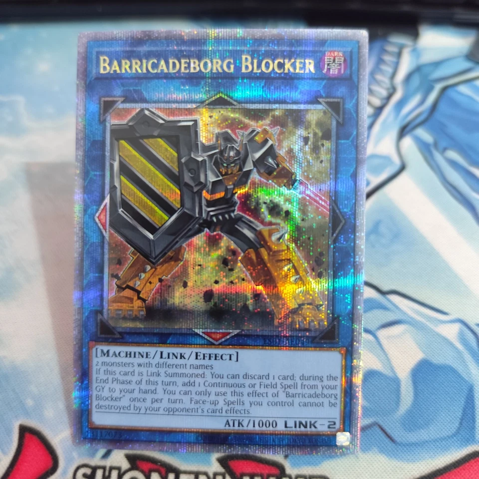 Yugioh Asian English Barricadeborg Blocker ES01-AE049 QCSE Original - Image 1 of 1