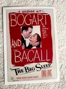 Tote schlafen fest - Humphrey Bogart | 1946 | Cinema Filmplakatkarte - Picture 1 of 1