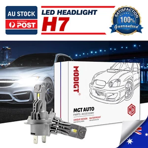 H7 x 2 for MG MG ZS Sedan 180 2001-2005 led Headlight Bulbs Globes ERROR FREE - Picture 1 of 10