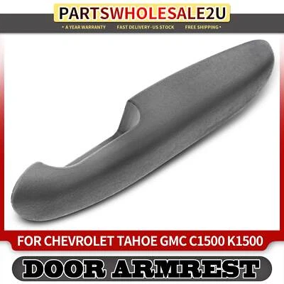 Front RH Door Armrest for Chevy Tahoe C1500 2500 GMC Yukon K3500 C3500HD Gray - Image 1 of 4