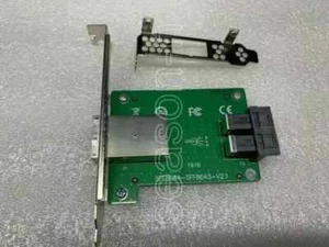 SAS HD Bracket with SFF-8644 to int. SFF-8643 - Picture 1 of 3