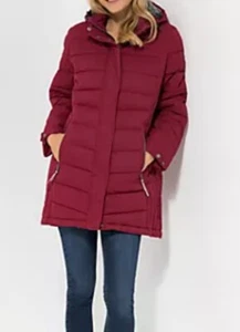 CENTIGRADE ACTIVE Funktions-Steppjacke Kapuze mit Kunstfell mit Webpelz.Gr.46 - Bild 1 von 1