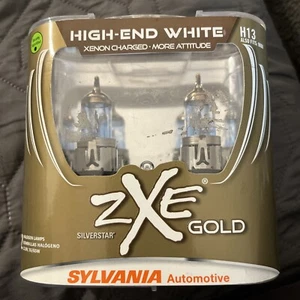 Silverstar ZXE Gold H13 And also Fits 9008 Halogen Lamps New - Picture 1 of 2