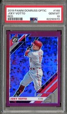 2019 Panini Donruss Optic Joey Votto Red /60 PSA 10 Gem Mint #148