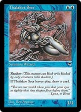 MTG 1x  Thalakos Seer  Tempest Card Magic The Gathering pauper