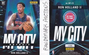 Ron Holland II DETROIT PISTONS 2024-25 PANINI INSTANT MY CITY MY-23 x/268 RC - Picture 1 of 1