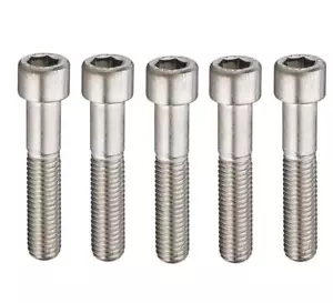 M6 M8 M10 M12 A2 STAINLESS STEEL ALLEN BOLT SOCKET CAP SCREWS HEX HEAD DIN 912 - Picture 1 of 7