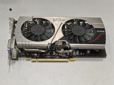 MSI N660 TF 2GD5/OC Graphics Card - Used, Defective, No Accessories - Image 1 of 4