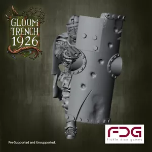 British Breacher C | Fickle Dice Games | Gloom Trench | RPG Wargaming 3D Printed - Picture 1 of 1
