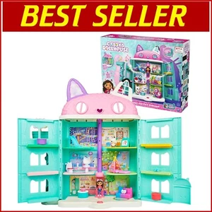 Gabby’s Purrfect Dollhouse - Multi-floor Adventure with 15 Pieces for Kids - Picture 1 of 12