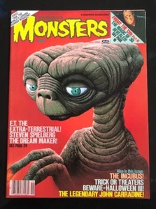 FAMOUS MONSTERS 189 1982 E.T. THE EXTRA-TERRESTRIAL SPIELBERG RARE VINTAGE NM - Picture 1 of 1