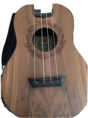 Flight TUC-50-WALNUT, 4-String Travel Concert Ukulele, Walnut FREE SHIPPING - Image 1 of 4