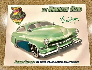 HotWheels 24th Nationals Convention E Sheet Brendon Vetuskey The Hirohata Merc - Picture 1 of 1