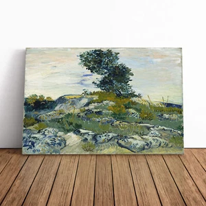 Vincent Van Gogh The Rocks Canvas Wall Art Print Framed Picture Dining Room - Picture 1 of 7
