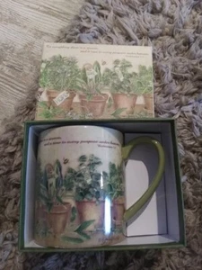 Lang Love Hope Faith Mug, Sanctuary & Fern Ceramic Coffee Mug Cup 14-ounce - Picture 1 of 5