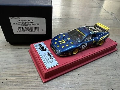 BBR #03/05 CALSITO Ferrari 512BB LM JMS Racing Pozzi 1980 DELUXE 1/43 - Photo 1/4