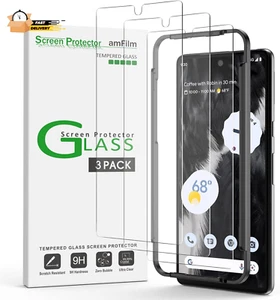 (Pack de 3) Protector Pantalla Cristal Templado Compatible con Google Pixel 7, - Imagen 1 de 12