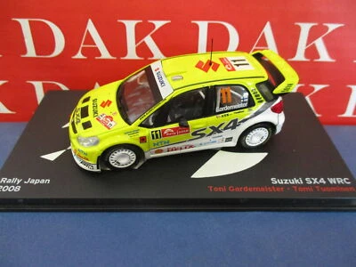 Die cast 1/43 Modellino Auto Suzuki SX4 WRC Japan 2008 T. Gardmeister - Immagine 1 di 4