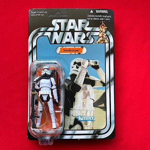 Star Wars 2010 Sandtrooper The Vintage Collection VC14 UNPUNCHED Cover