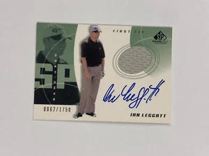 Ian Legatt Signed 2002 UD SP Game Used Auto Autograph Golf Card #64 /1750 - Picture 1 of 2