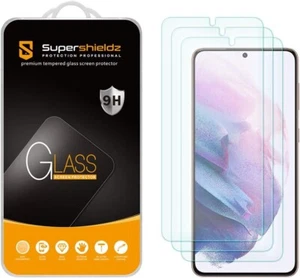"(3 Pack) Designed for Samsung Galaxy (S21 Plus 5G) Tempered Glass Screen Protec - Picture 1 of 5