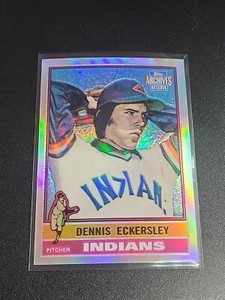 2001 Topps Archives Reserve Dennis Eckersley Rookie Reprint Refractor #23