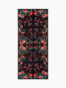 Nueva bufanda japonesa de escena floral Alexander McQueen - Imagen 1 de 9