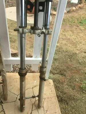Suzuki TS250X TS 250 X TS250 1990 Fork Legs And Triple Trees  - image 1 of 2