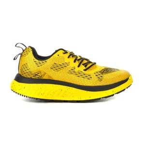 Keen Men's WK400 Yellow/Black Walking Shoes 1027483 - Picture 1 of 4