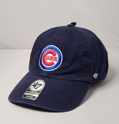 Chicago Cubs Classic '47 Franchise Collegiate Style Navy Hat Medium - Image 1 of 4