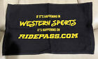 Ride Pass - Western Sports- Two Terry Cloth Towels-New -Bull Riding, Rodeo