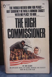 The High Commissioner, by Jon Cleary, 1966 Mystery, PB 5847 - Foto 1 di 3