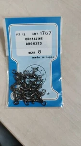 Girelle a tre da pesca Crossline bronzed N°8 bc138 - Imagen 1 de 1