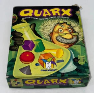 QUARX - Gamewright, 2004 - COMPLETE - AUS STOCK - Quick Counting Card Game 10+ - Picture 1 of 2