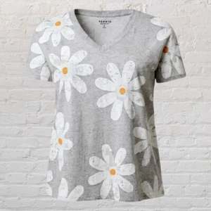 TORRID Heritage Jersey V-Neck Relaxed Tee NWT Size 2X - Picture 1 of 7