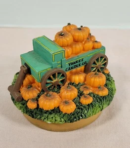Yankee Candle Candle Topper Pumpkin Harvest Wagon Buen Estado - Imagen 1 de 9