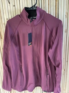 5.11 Tactical Women’s Stratos Full Zip Jacket Size Large L NIGHT VIOLET - Picture 1 of 7