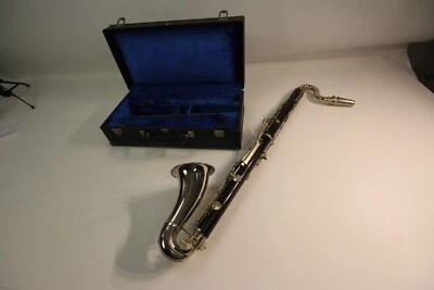 Clarinete bajo buffet profesional vintage SN 269S París 1903 1900 Foto 1 de 4