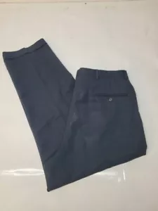 Austin Reed heavy dress casual blue pants size 36 x 28 / we3061 r3 - Picture 1 of 6