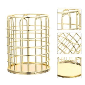 Makeup Brush Storage Bucket Office Organizer Clear Holders for Brushes - Picture 1 of 12