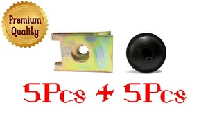 AUDI CAR BUMP/RUBING STRIP & FACIA PLATE FASTENER U-NUT/ 4MM TORX BOLT CLIPS  - Picture 1 of 11