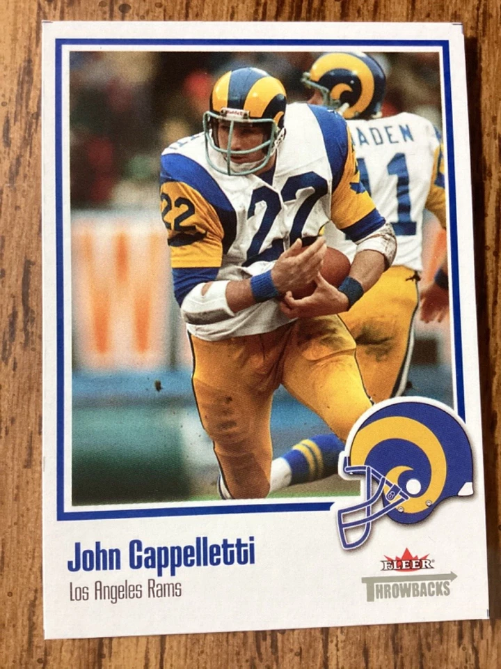 John Cappellitti 2002 Fleer Throwbacks #26 - Image 1 of 1